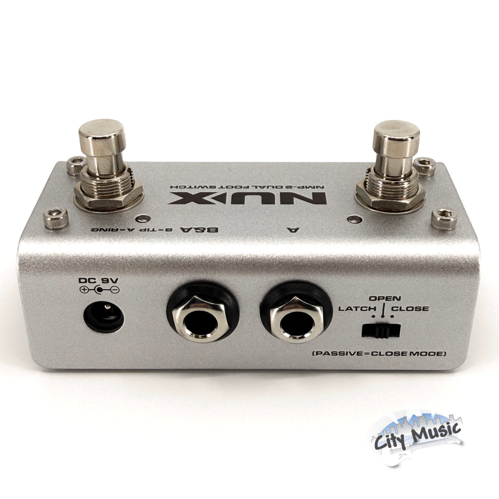 Used NUX NMP-2 Dual Footswitch Guitar Pedal ♪