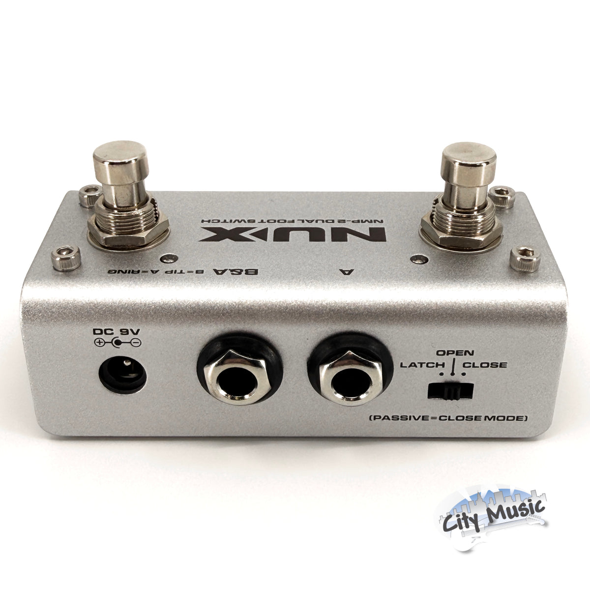 Used NUX NMP-2 Dual Footswitch Guitar Pedal ♪