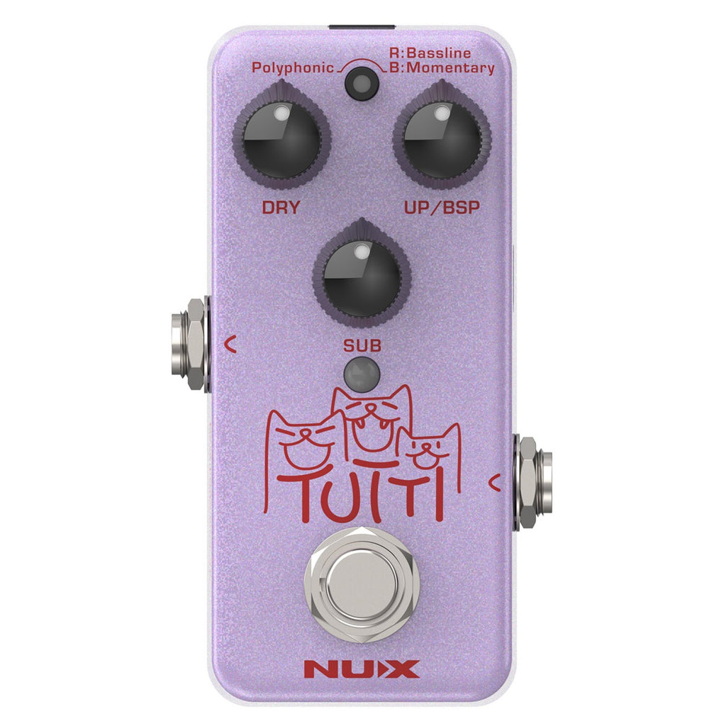 New NUX NPO-2 Tutti Polyphonic Octave Guitar Effects Pedal