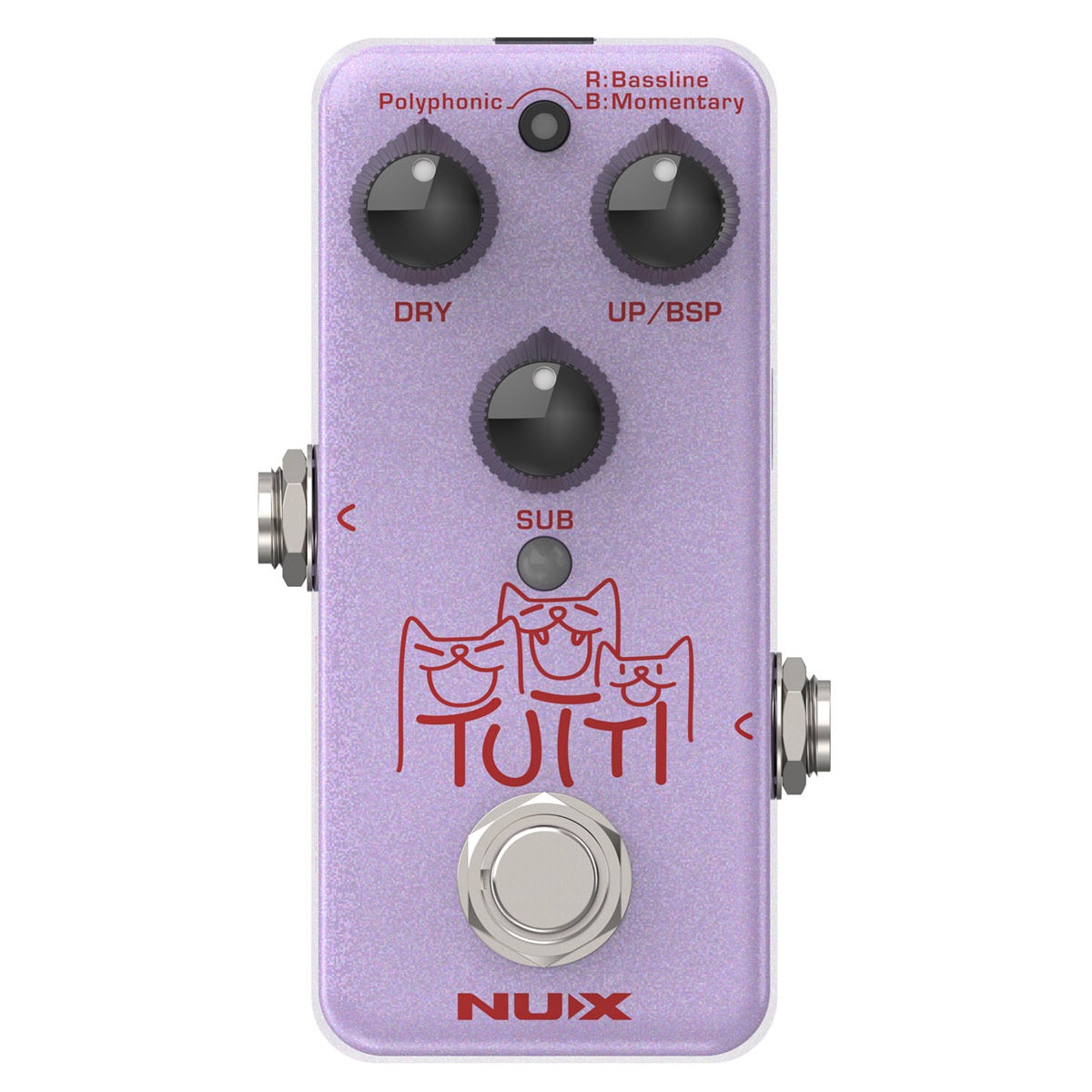 New NUX NPO-2 Tutti Polyphonic Octave Guitar Effects Pedal