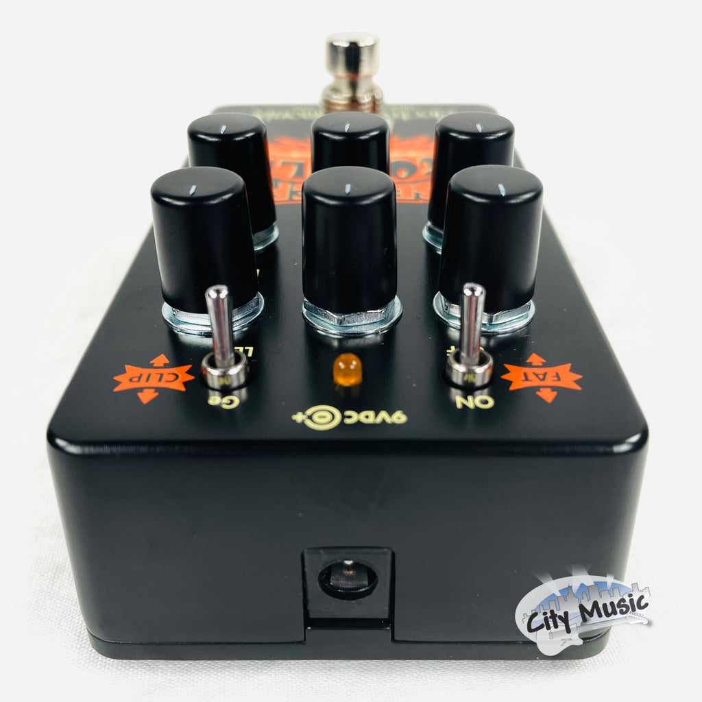 Used Electro-Harmonix EHX Bender Royale Germanium Fuzz Guitar Pedal Black ♫