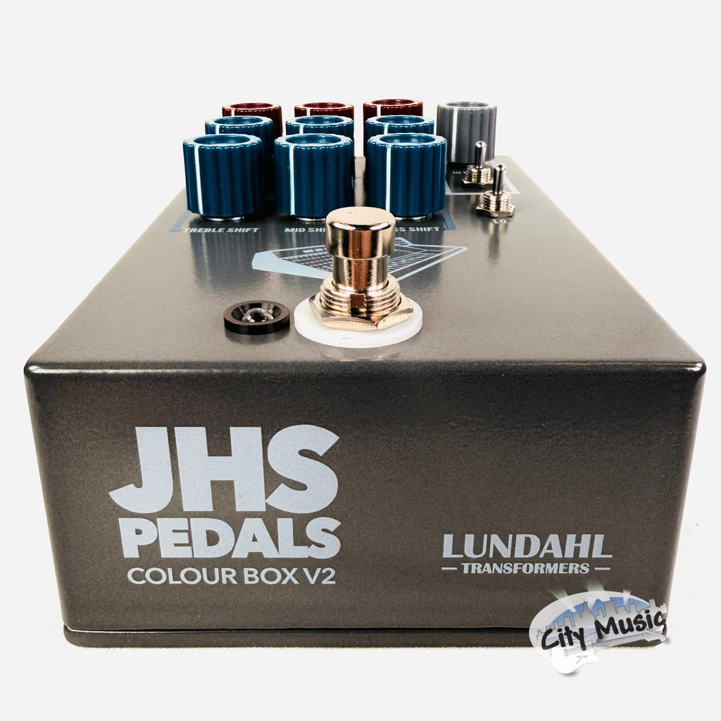 Used JHS Colour Box V2 10th Anniversary Preamp Guitar Effects Pedal ♫