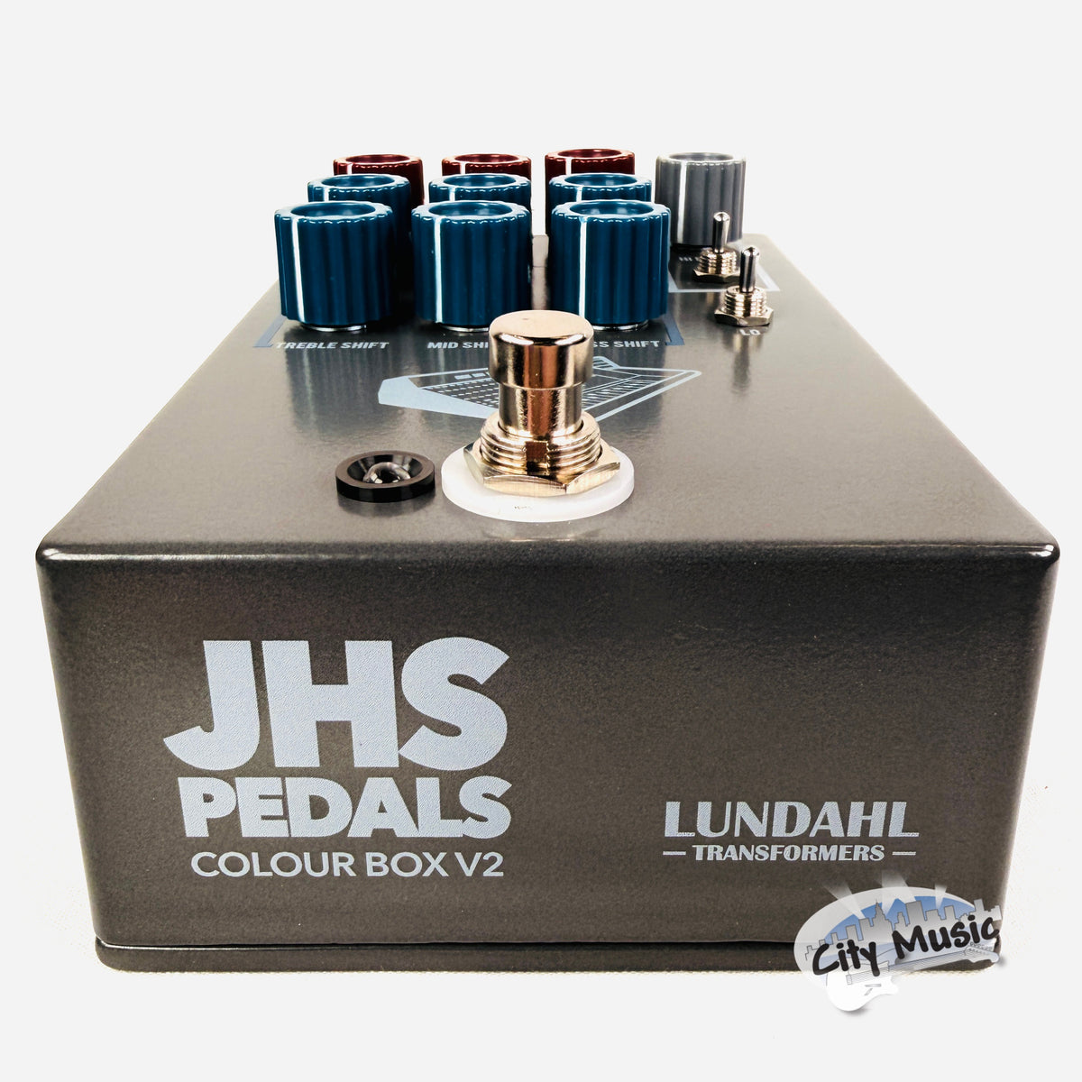 Used JHS Colour Box V2 10th Anniversary Preamp Guitar Effects Pedal ♫