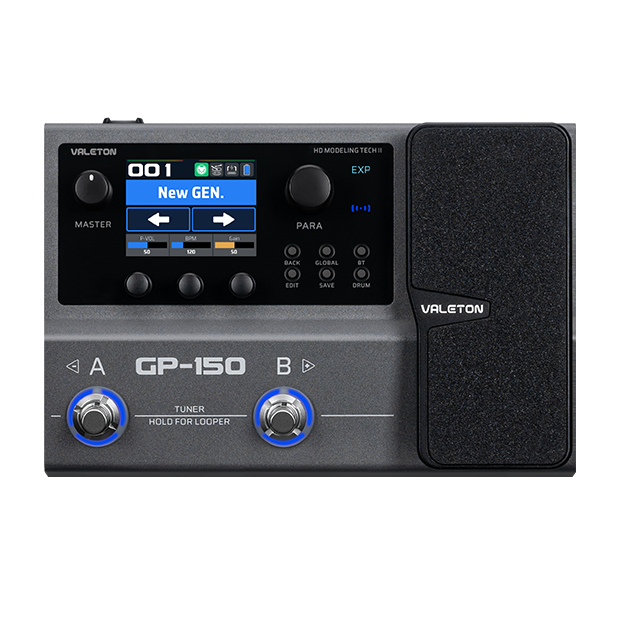 New Valeton GP-150 Multi Effects Processor Guitar Pedal