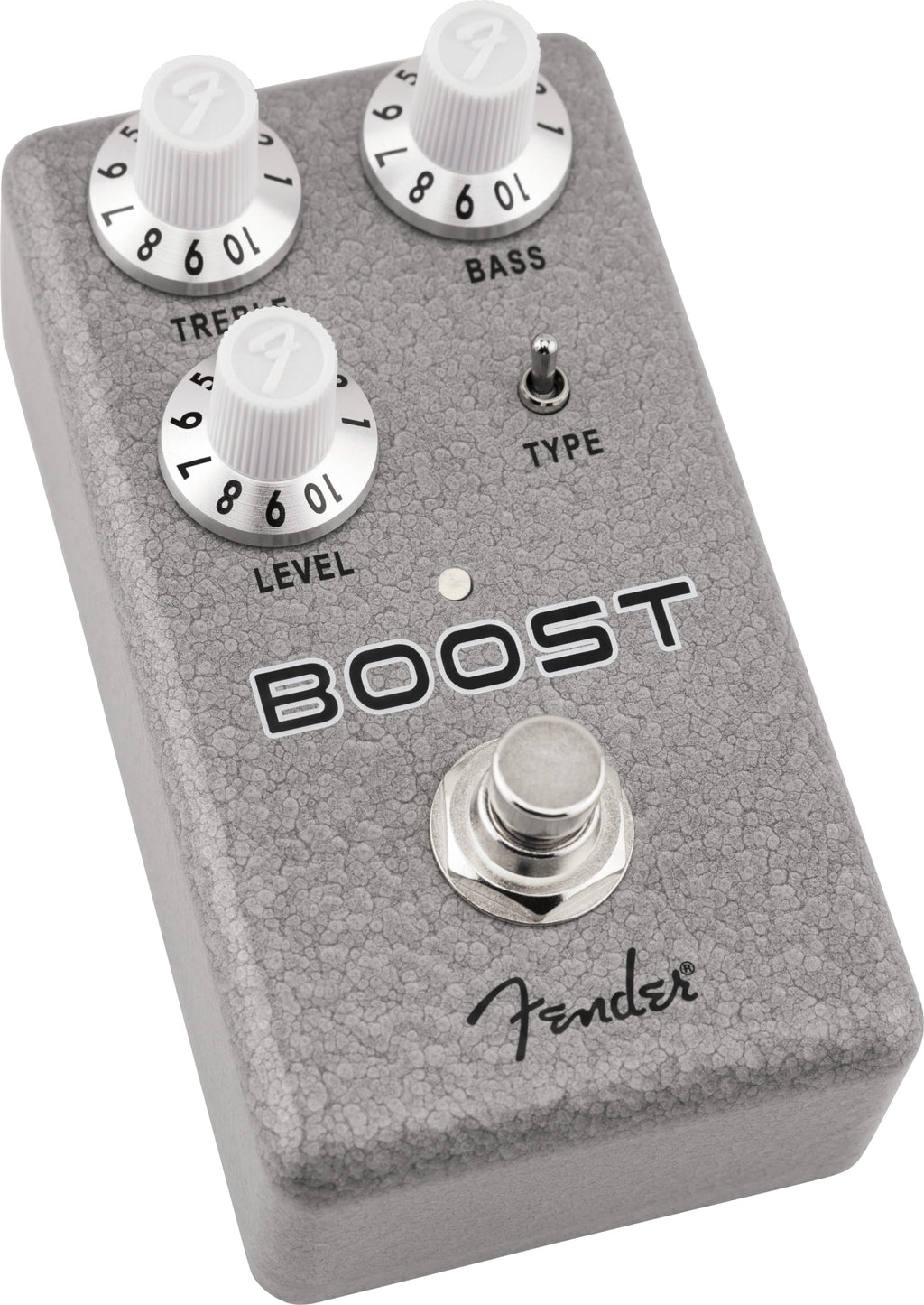Fender Hammertone Boost pedal — angled view