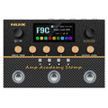 NUX Amp Academy Stomp amp modeler — top view with color display