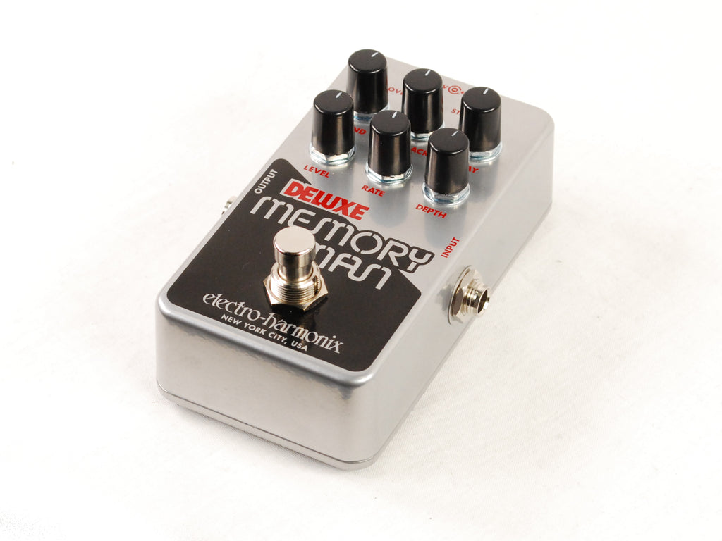 Electro-Harmonix Nano Deluxe Memory Man delay pedal — side view