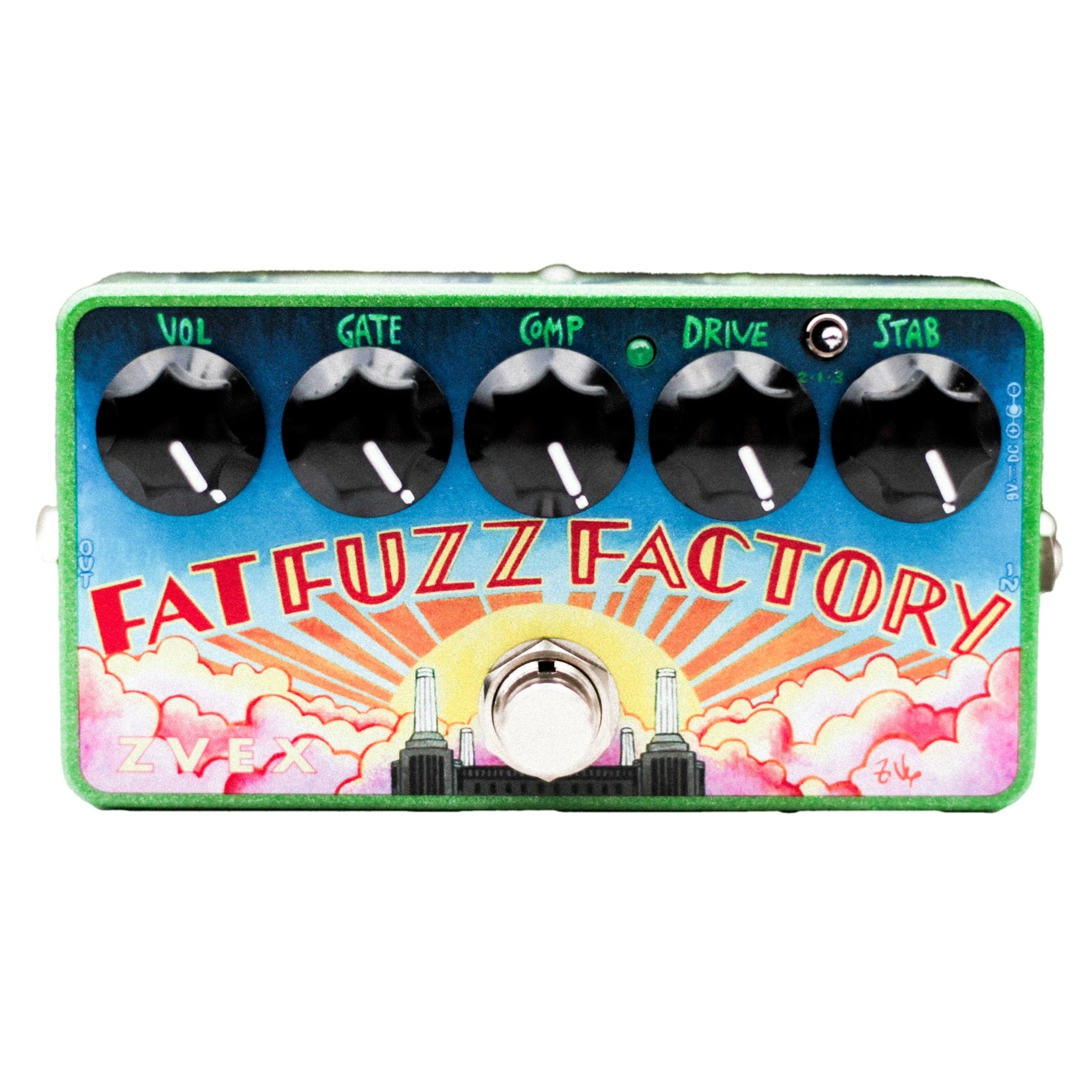 New ZVEX Vexter Fat Fuzz Factory Guitar Effects Pedal