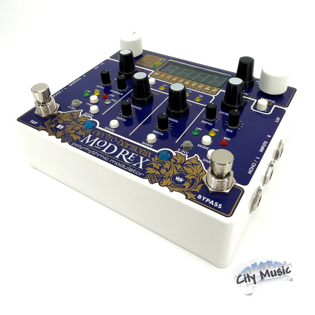 Used Electro-Harmonix EHX Mod Rex Polyrhythmic Modulator Pedal! Modrex ♪