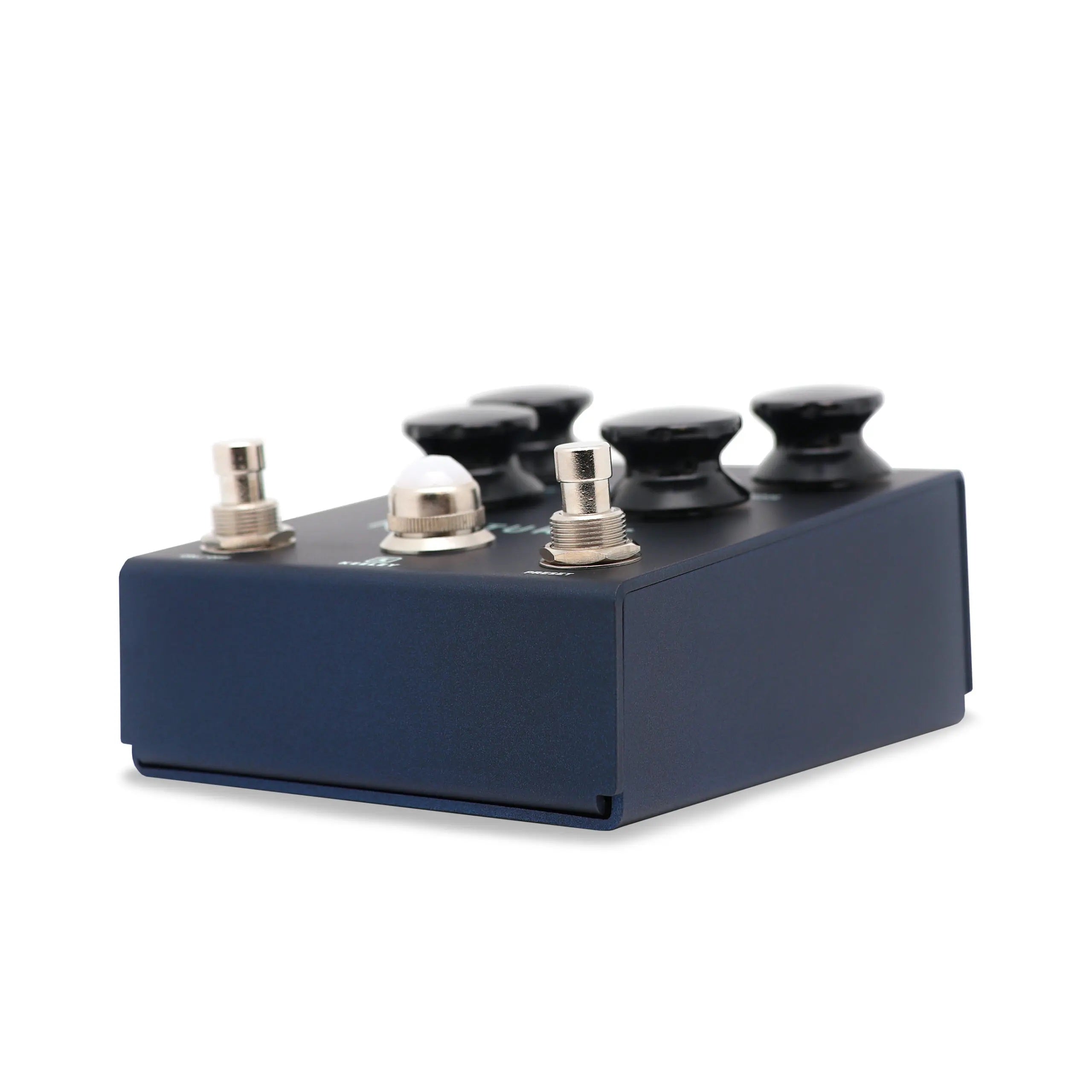 Keeley Nocturne reverb pedal — rear jacks and MIDI ports