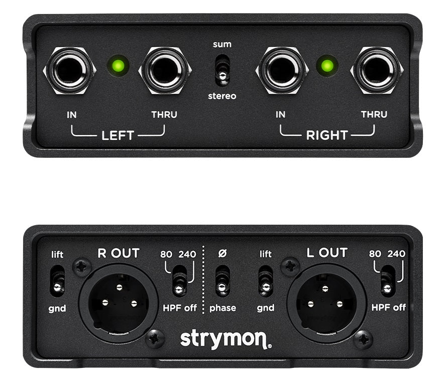 New Strymon PCH X2 Active Stereo DI Isolater