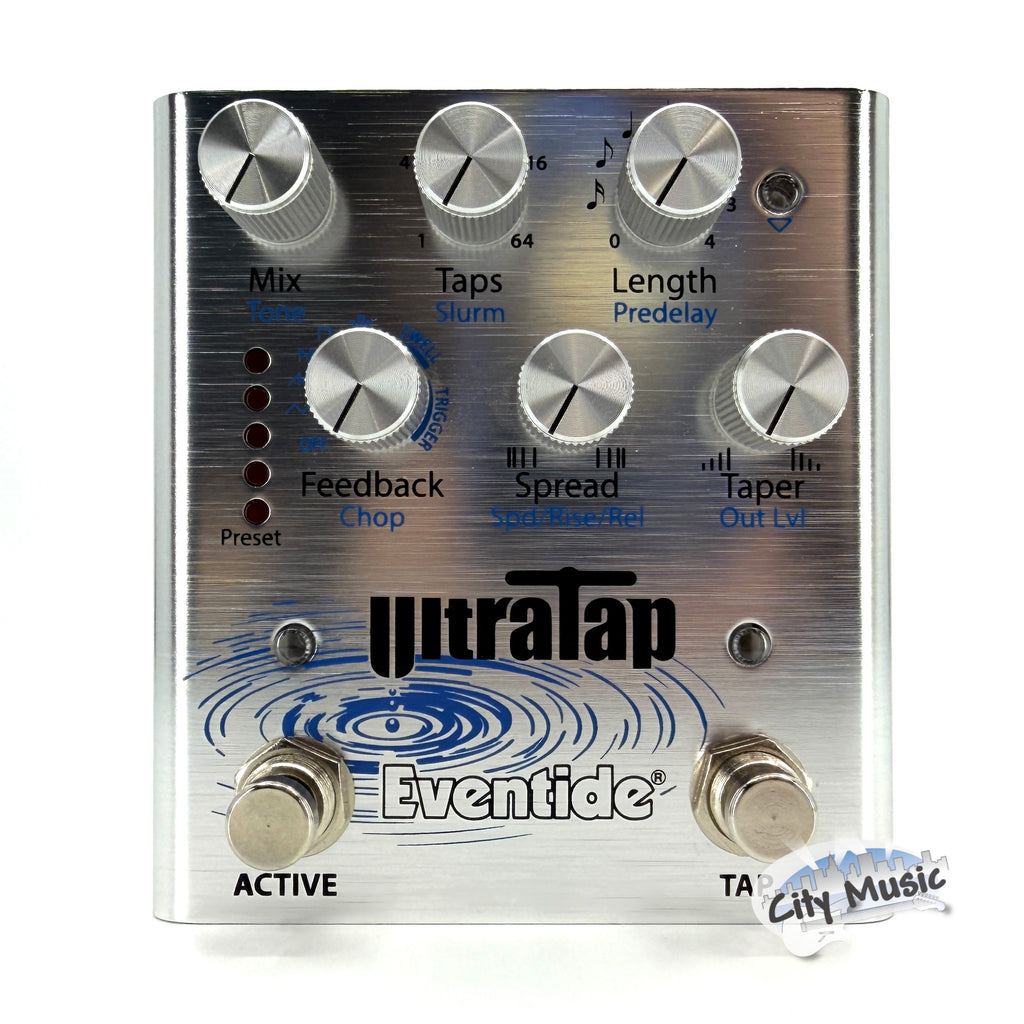 Used Eventide UltraTap Multi Tap Delay Guitar Effects Pedal ♪