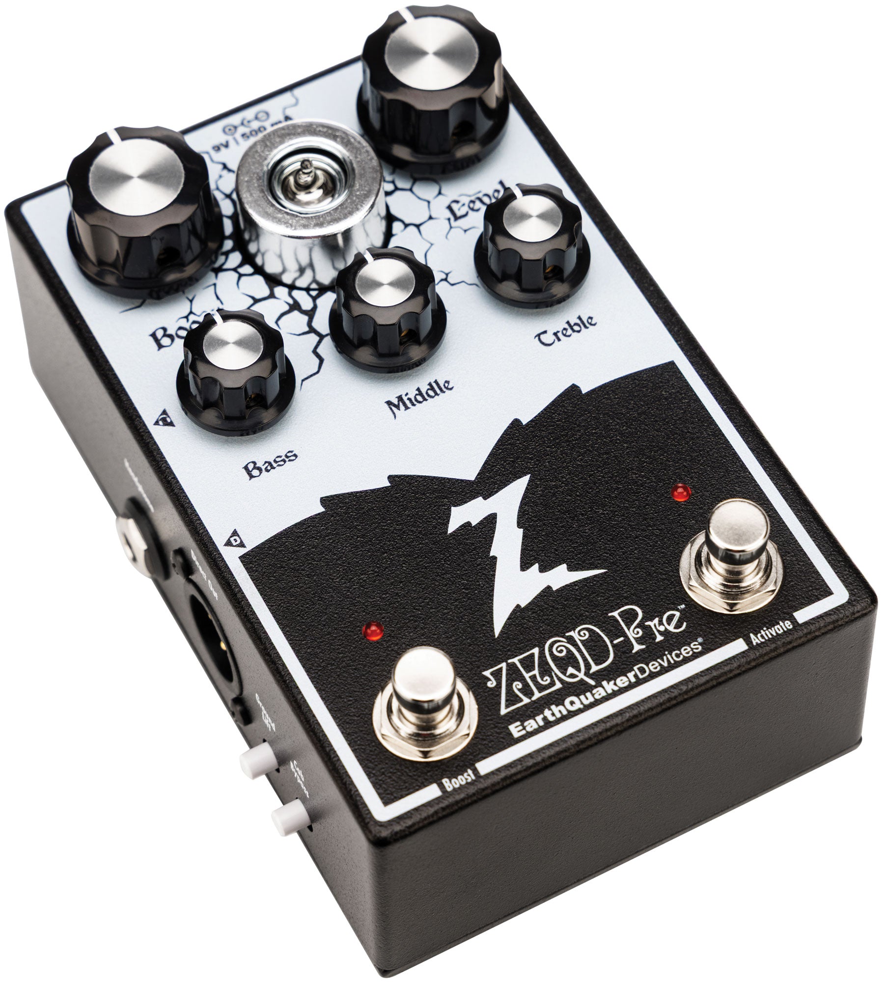 EarthQuaker ZEQD-Pre tube preamp pedal — XLR and headphone outputs