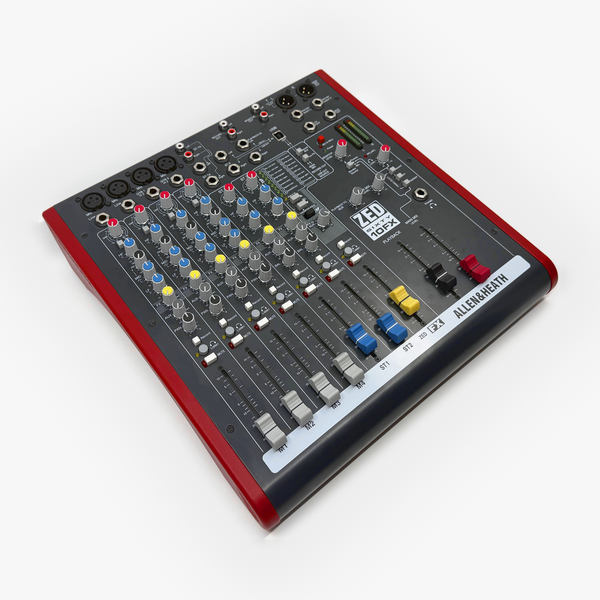 Used Allen & Heath ZED60-10FX 10-Channel Analog Mixer/2x2 USB Audio Interface