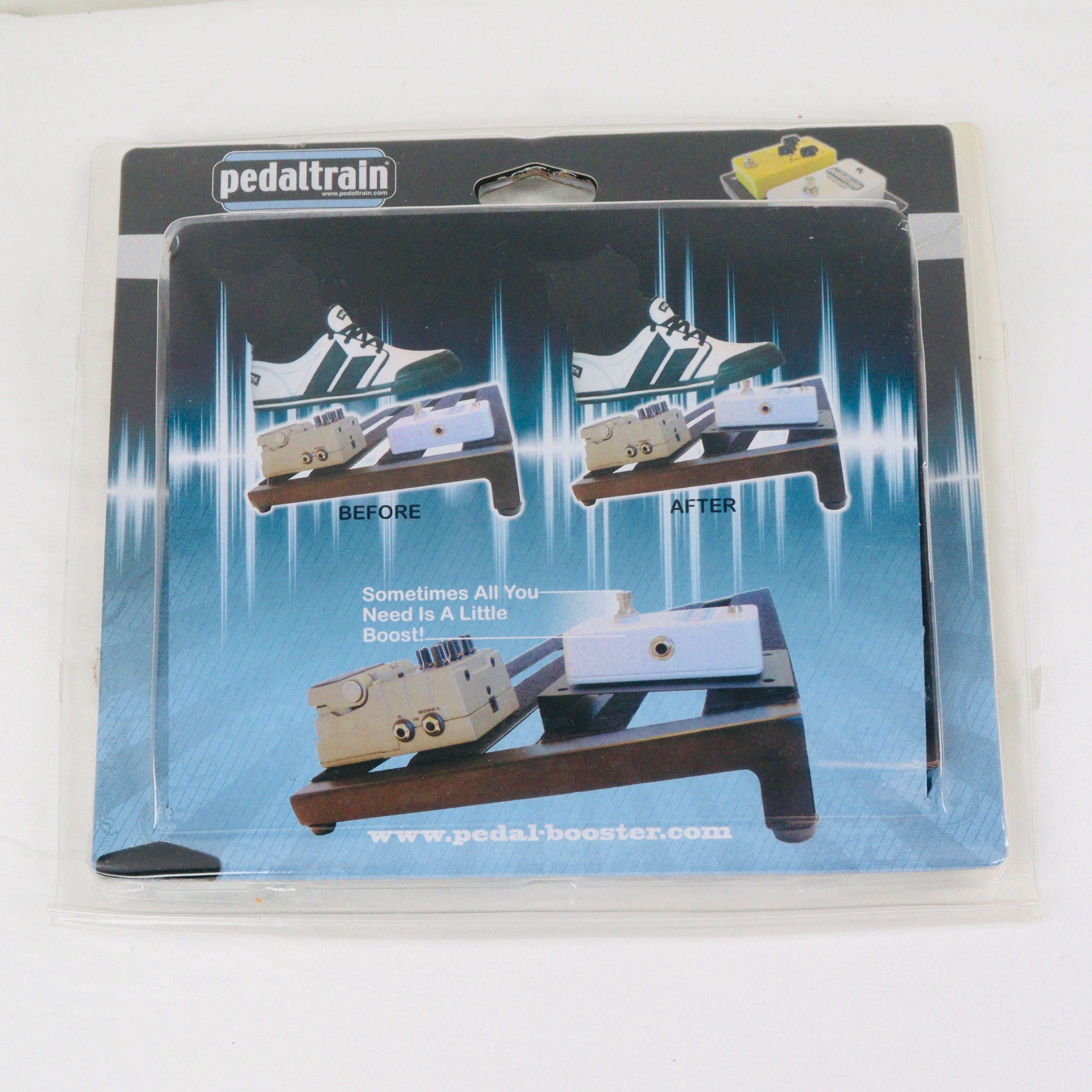 Pedaltrain PT-PB2 Medium double pedal-booster — retail package front