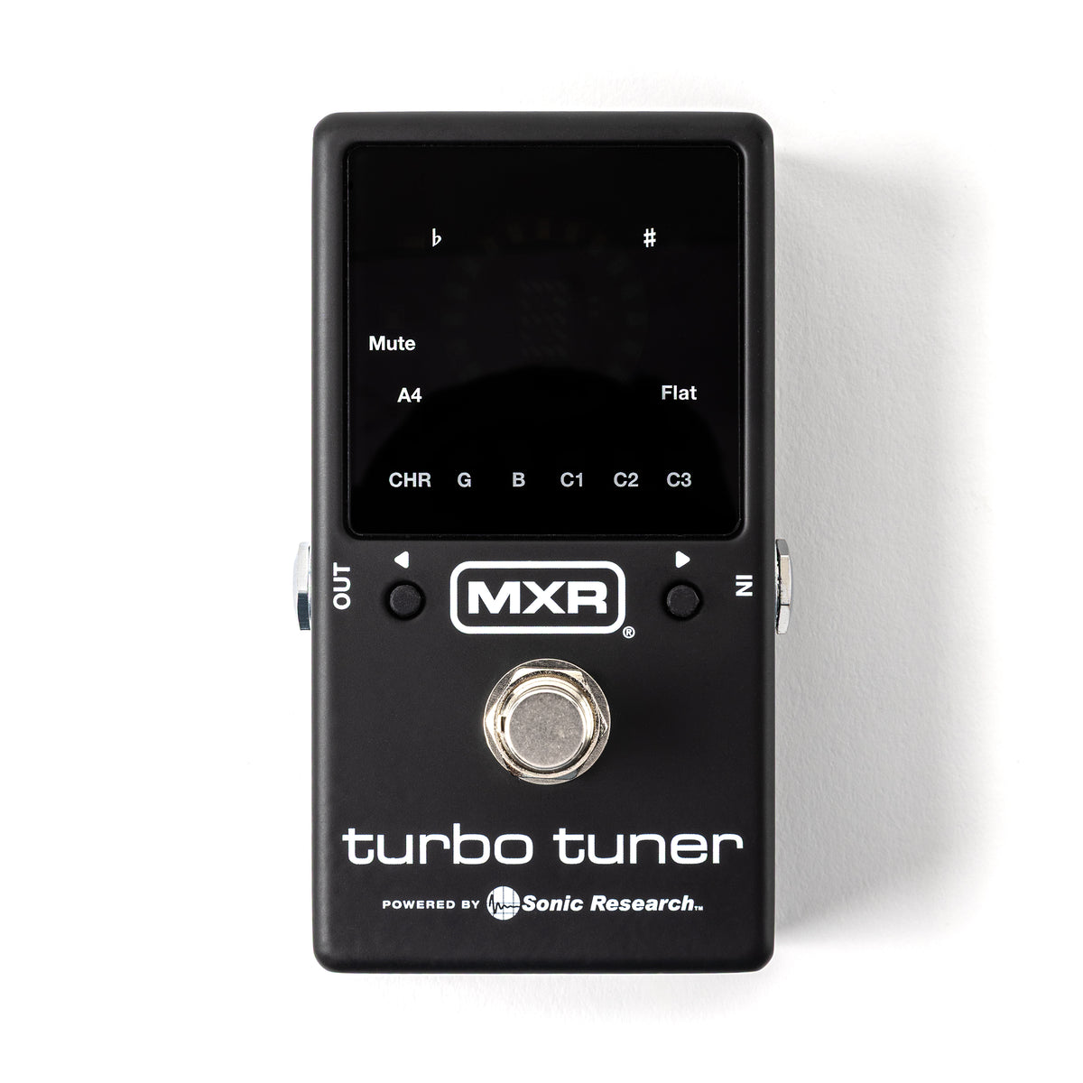 New Dunlop MXR M400 Turbo Tuner Strobe Guitar Tuner Pedal