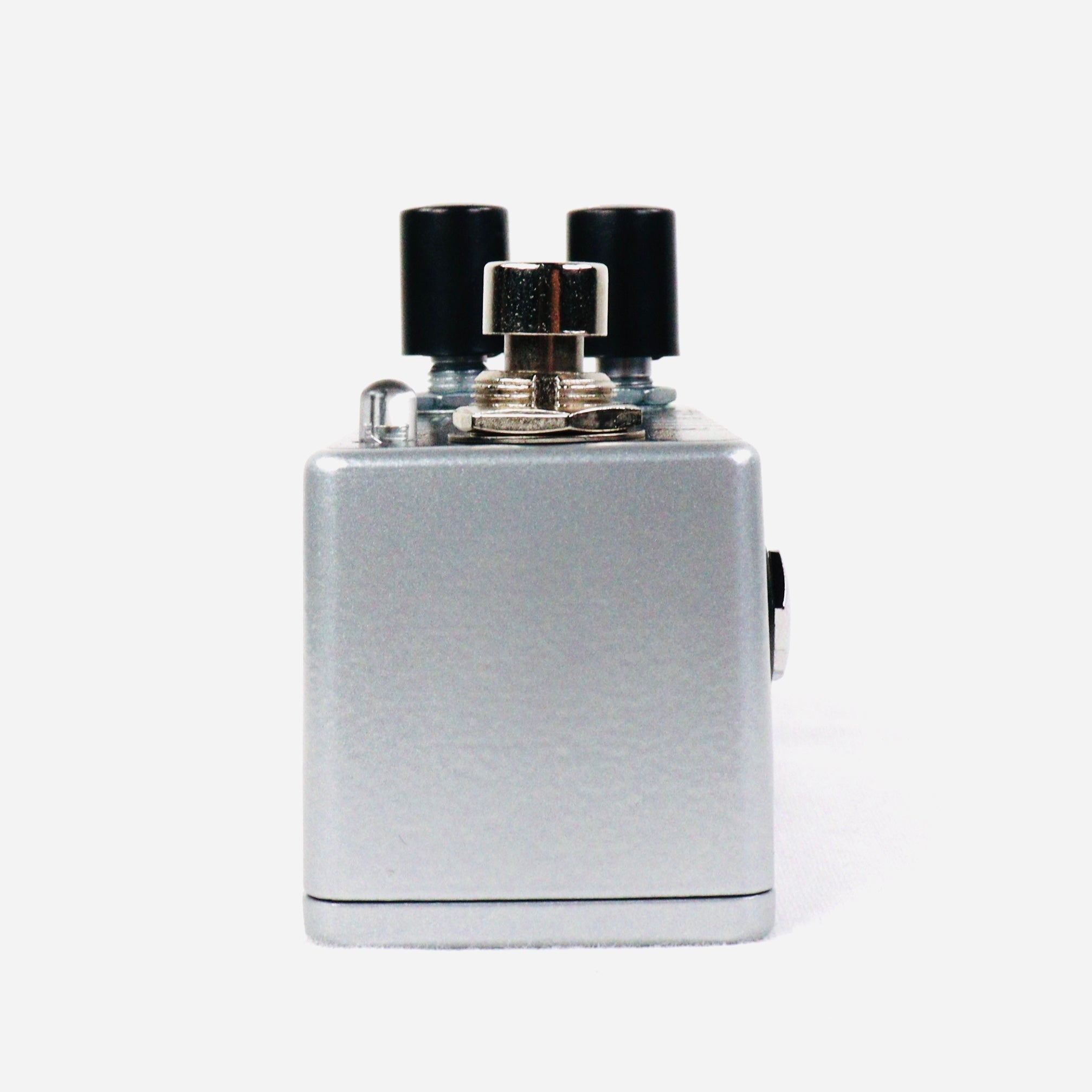 Catalinbread Epoch Boost Mini preamp pedal - silver chassis side