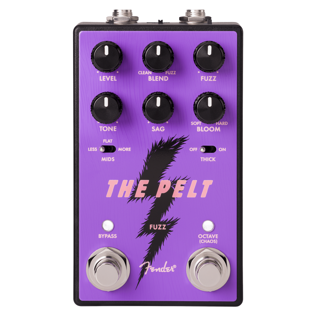 Used Fender The Pelt V2 Fuzz Guitar Effects Pedal
