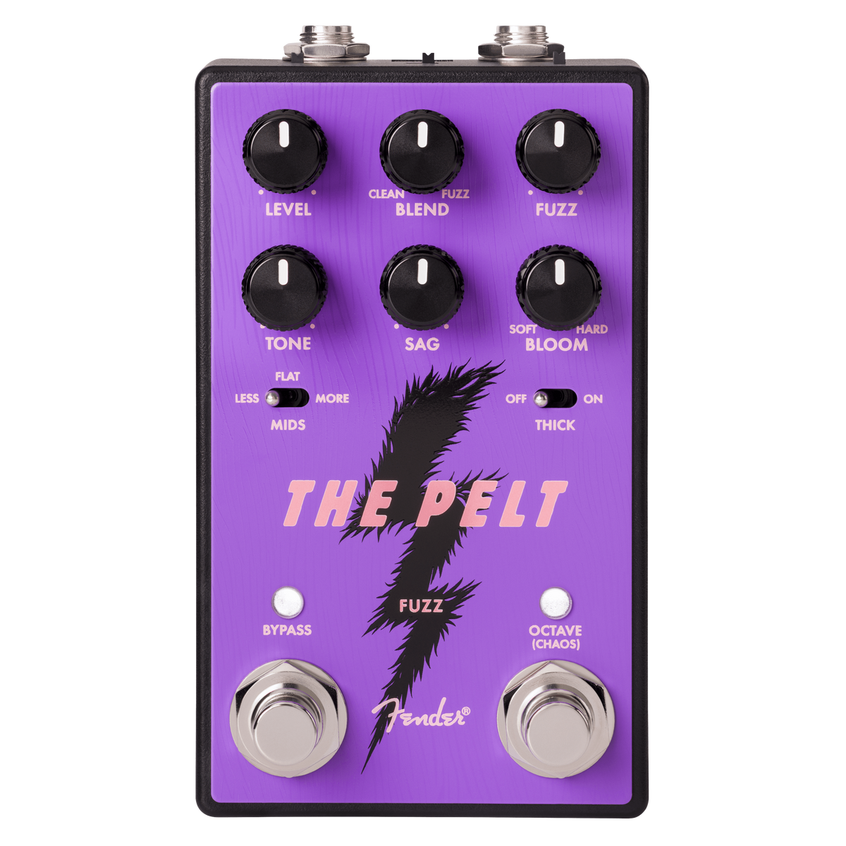 Used Fender The Pelt V2 Fuzz Guitar Effects Pedal