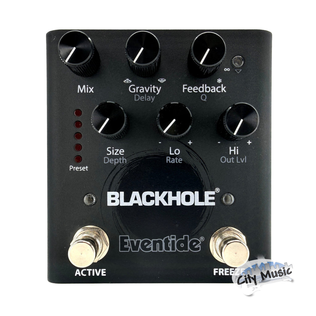 Used Eventide Blackhole Otherworldly Reverb Guitar Effects Pedal ♪