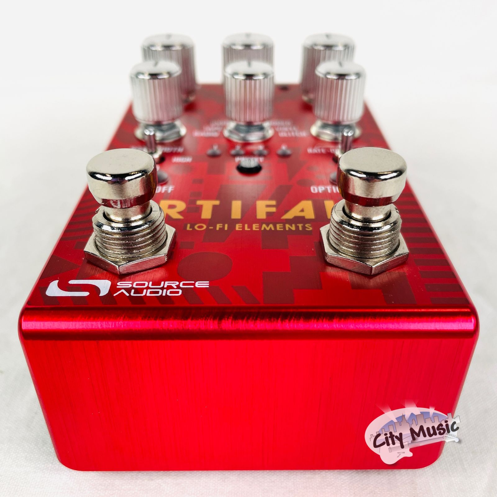 Source Audio Artifakt Lo-fi Elements pedal — rear ports