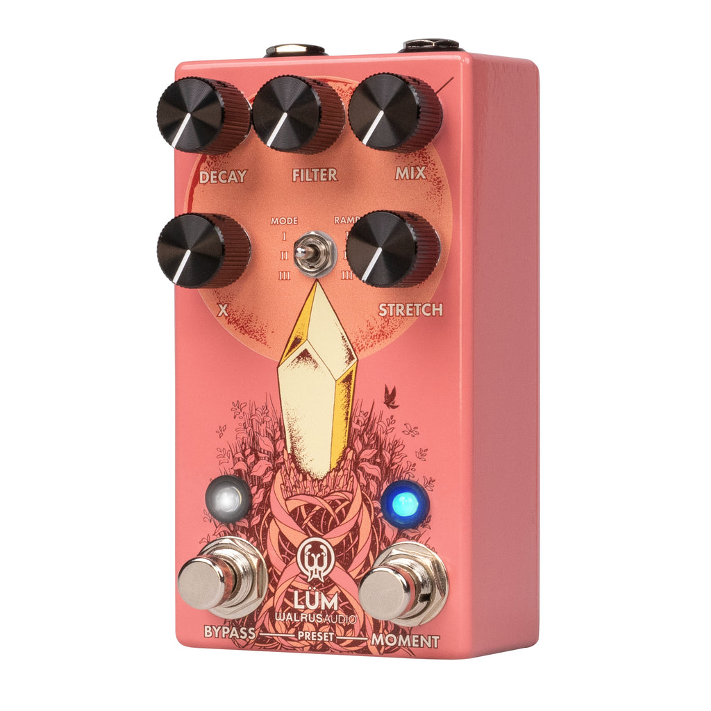 New Walrus Audio Lüm Texture Engine Reverb Guitar Effects Pedal Lum Guava