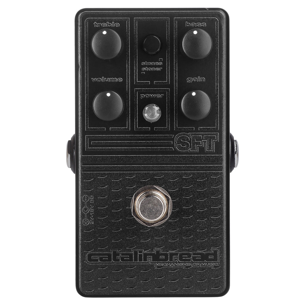 New Catalinbread SFT Ampeg Style Overdrive Guitar Effects Pedal Blackout Series