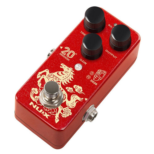 New NUX NOD-1 Horseman 20th Anniversary Limited Edition Overdrive Guitar Pedal