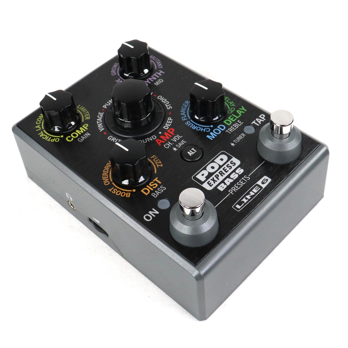 Used Line 6 POD Express Bass Portable Amp & Effects Processor Pedal