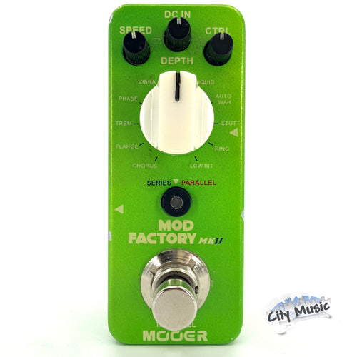 Used Mooer Mod Factory MKII Modulation Micro Guitar Effects Pedal ♪