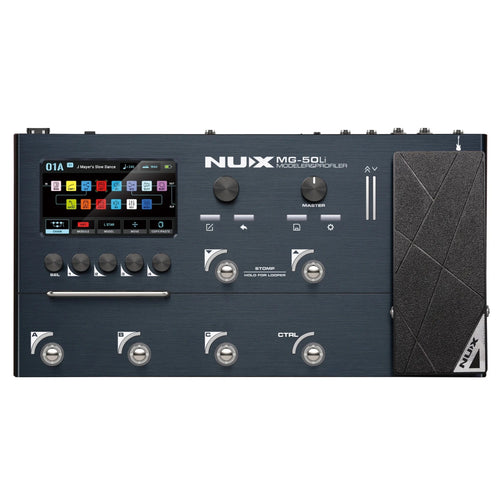 New NUX MG-50Li Modeler & Profiler Multi Effects Processor Guitar Pedal