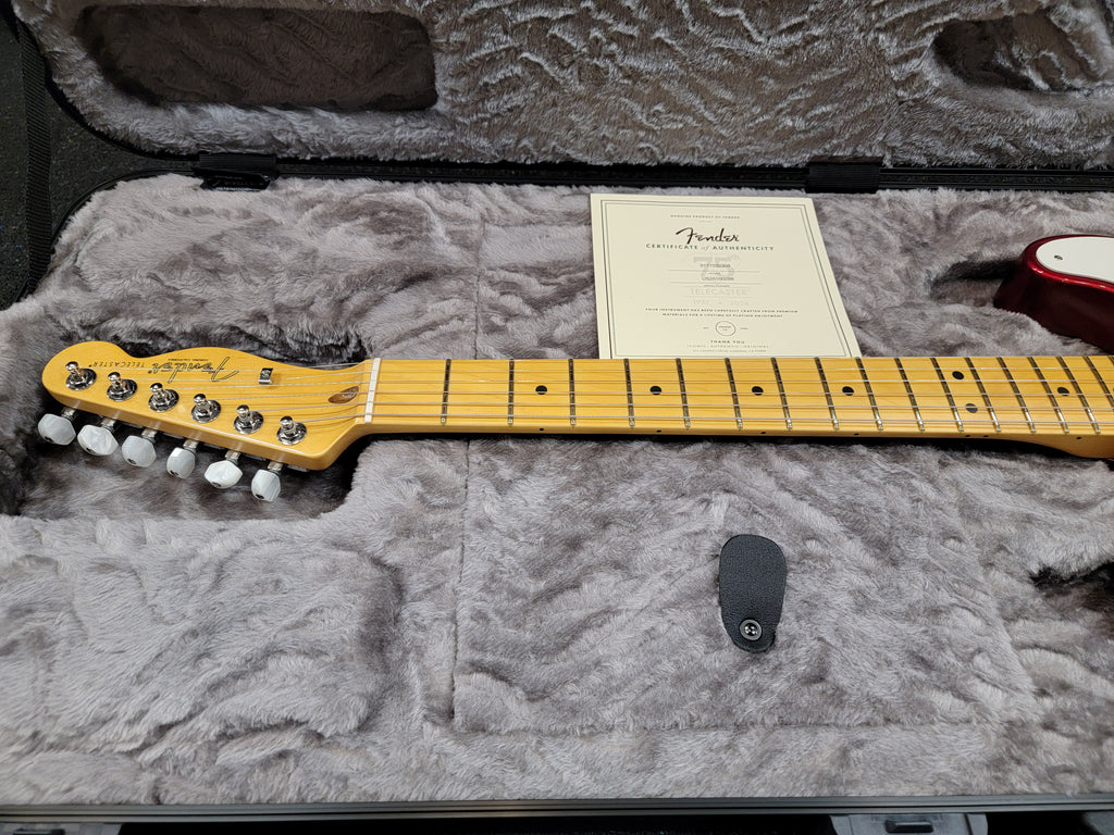 Fender 75th Anniversary American Professional Classic Cabronita Telecaster Candy Apple Red, Case, Free Shipping!