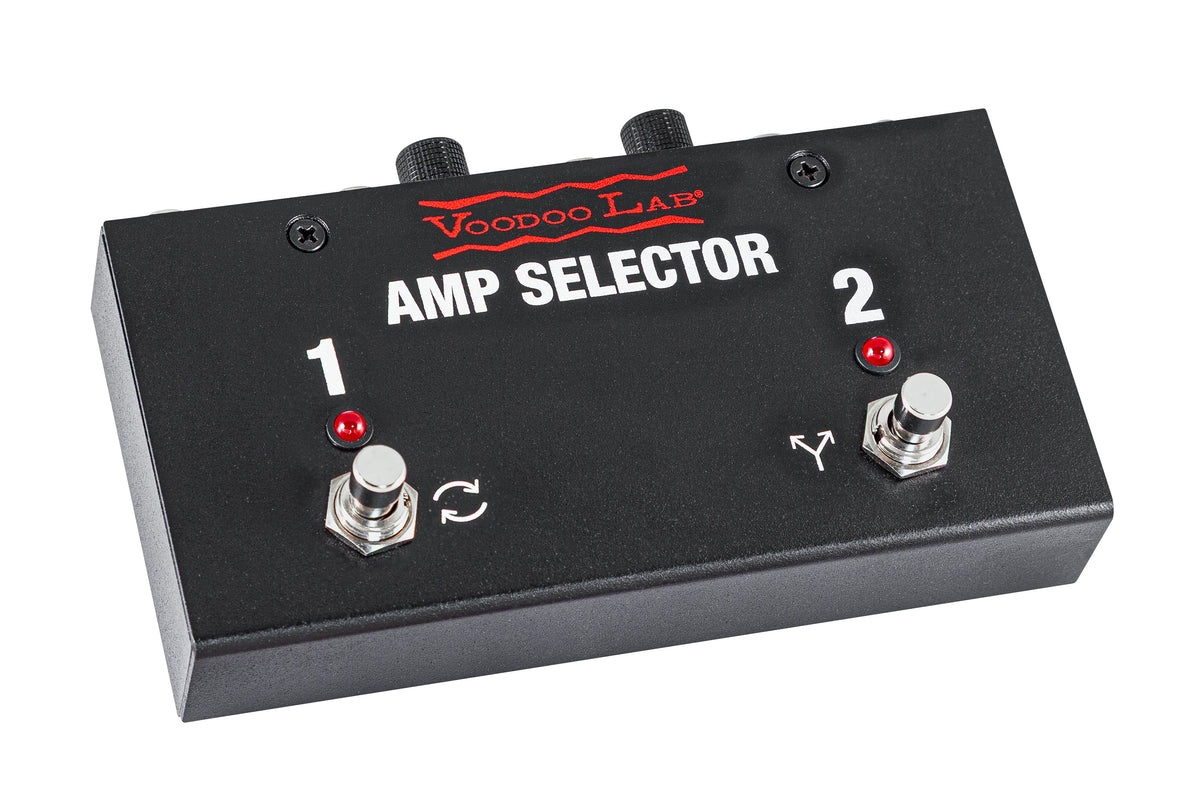 New Voodoo Lab Amp Selector ABY Dual Output Switch/Blend Guitar Pedal