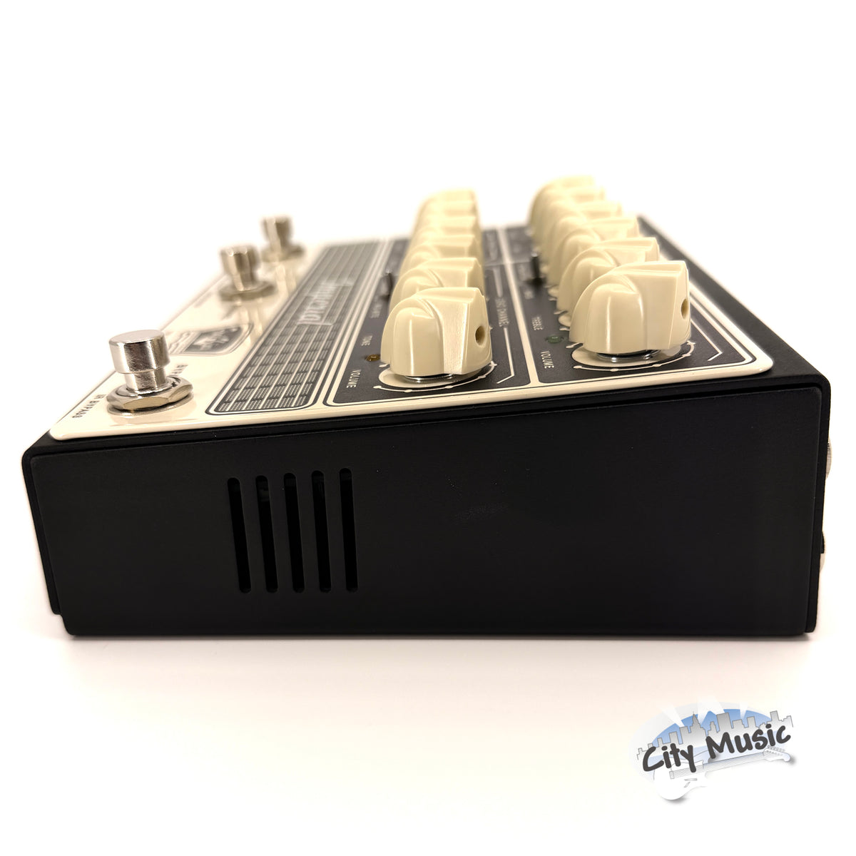Used Tone King Imperial High Voltage Tri-Tube Preamp Guitar Effects Pedal ♫