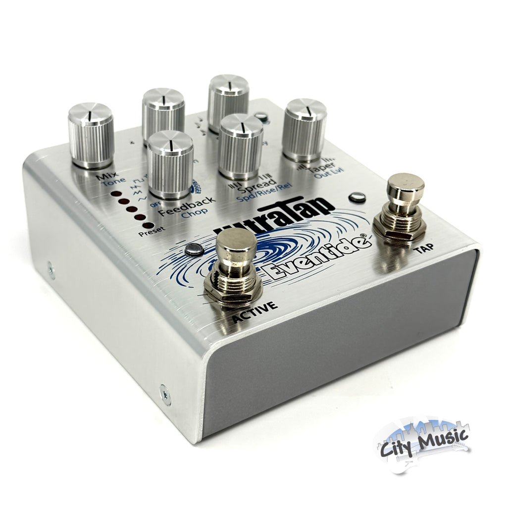 Used Eventide UltraTap Multi Tap Delay Guitar Effects Pedal ♪