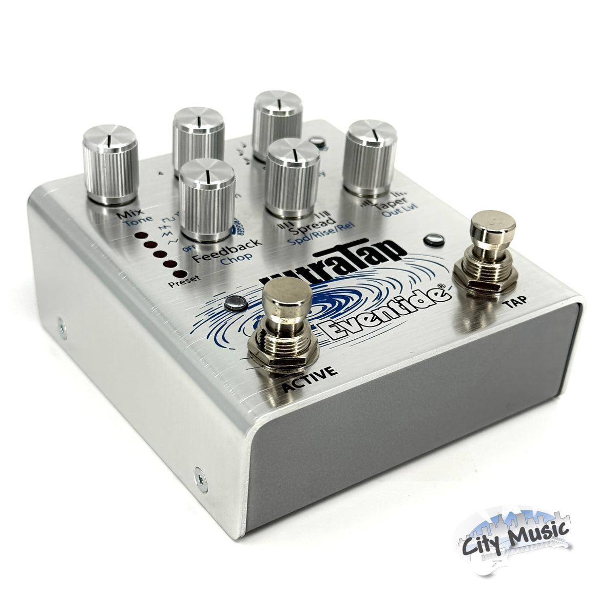 Used Eventide UltraTap Multi Tap Delay Guitar Effects Pedal ♪