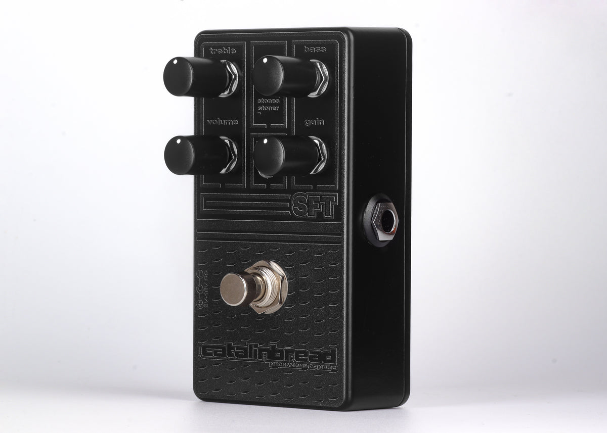 New Catalinbread SFT Ampeg Style Overdrive Guitar Effects Pedal Blackout Series