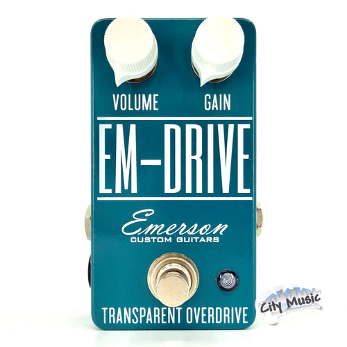 Used Emerson EM-Drive Transparent Overdrive Pedal ♪