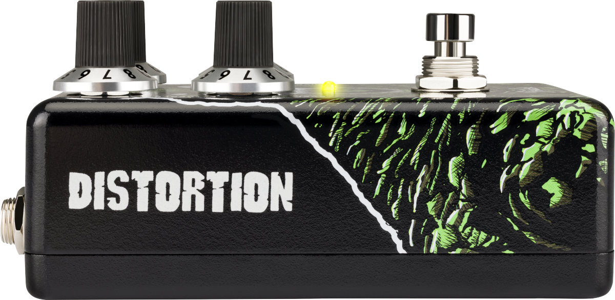 Fender Godzilla Distortion pedal — footswitch detail