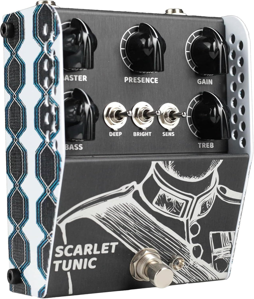 New ThorpyFX Scarlet Tunic Analog Amp Emulator Guitar Effects Pedal