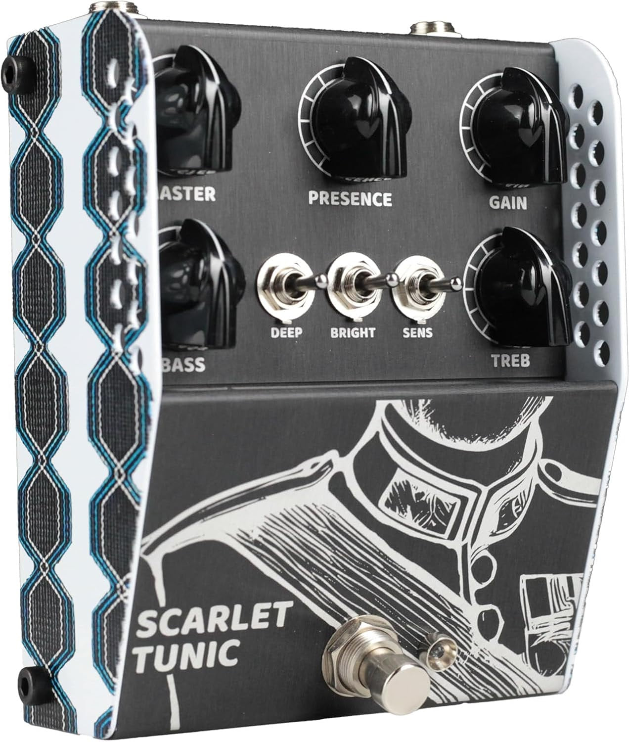 New ThorpyFX Scarlet Tunic Analog Amp Emulator Guitar Effects Pedal