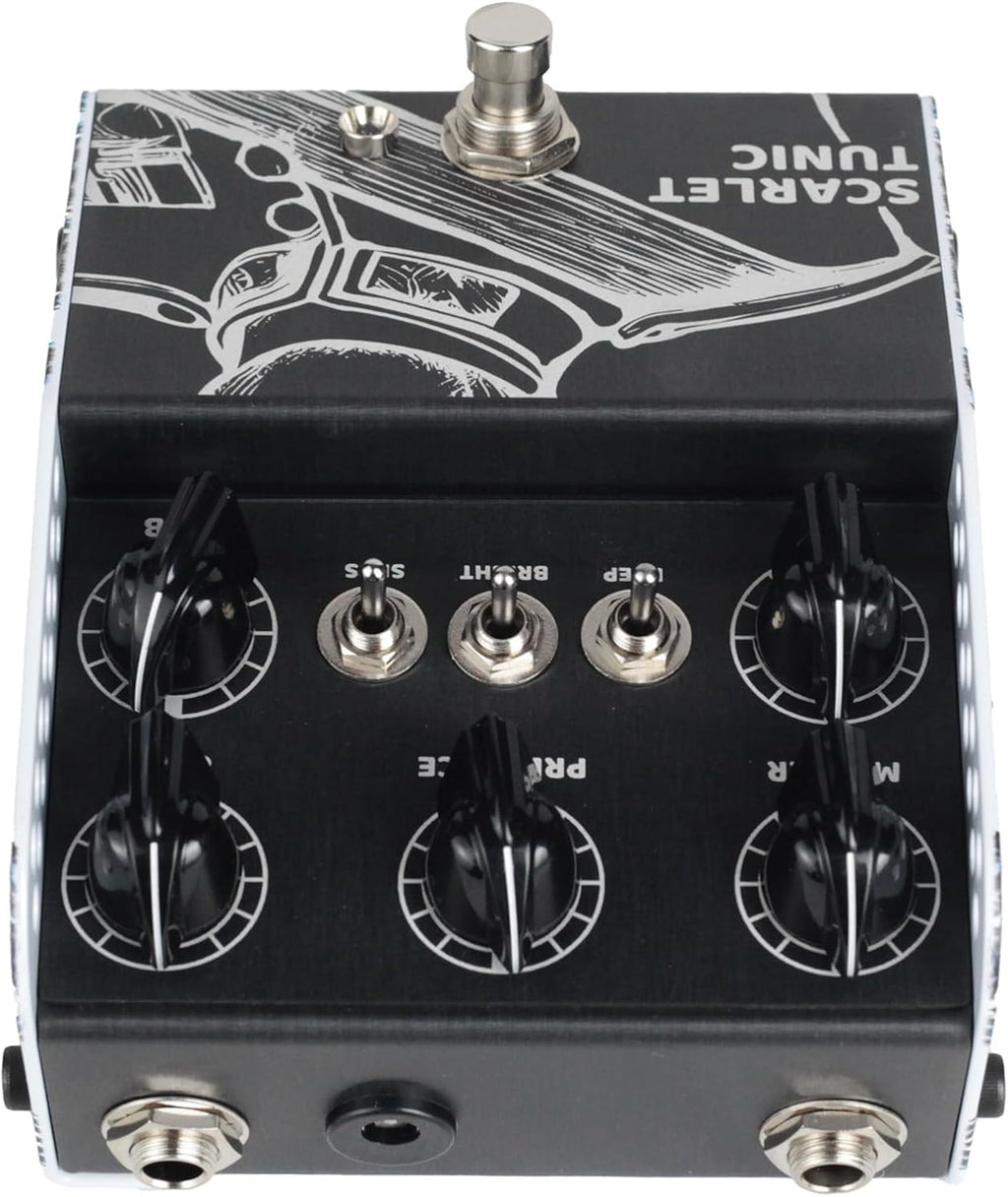 New ThorpyFX Scarlet Tunic Analog Amp Emulator Guitar Effects Pedal