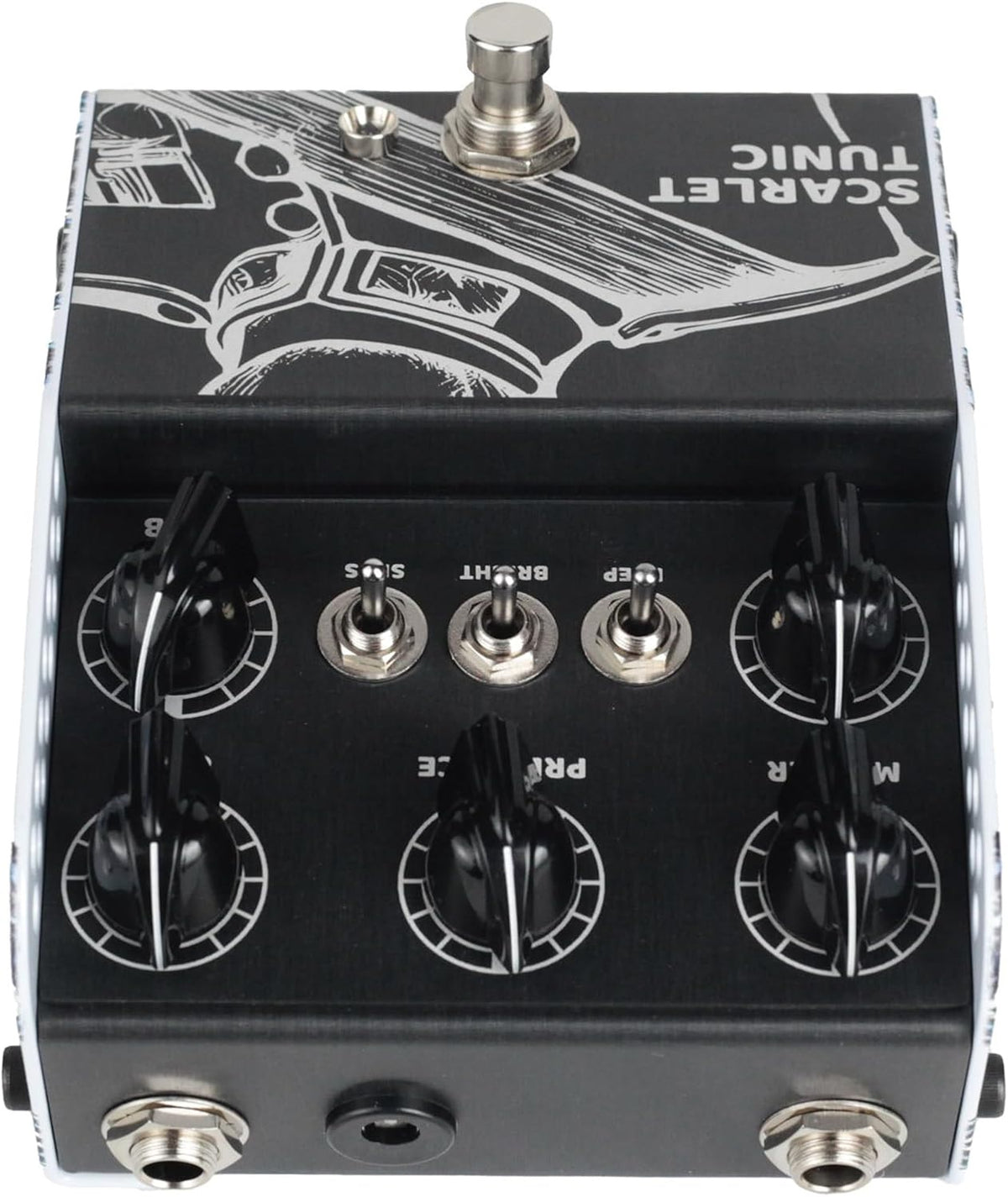 Used ThorpyFX Scarlet Tunic Analog Amp Emulator Guitar Effects Pedal