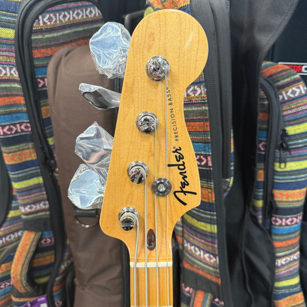 Open Box Fender Standard Precision Bass, Maple Fingerboard, White Pickguard, Candy Cola - 2025