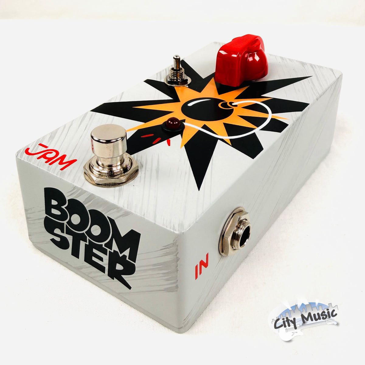 Used JAM Pedals Boomster mk2 Buffer, Booster and Volume Guitar Effects Pedal ♫