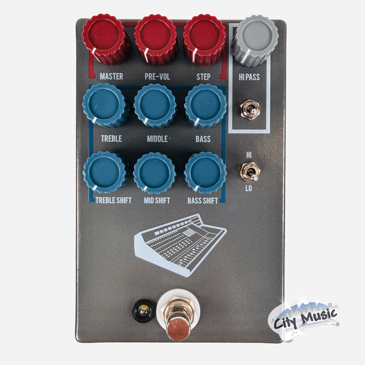 Used JHS Colour Box V2 10th Anniversary Preamp Guitar Effects Pedal ♫