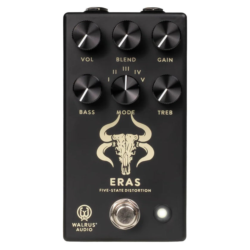 New Walrus Audio Eras Five-State Distortion Black Guitar Effects Pedal