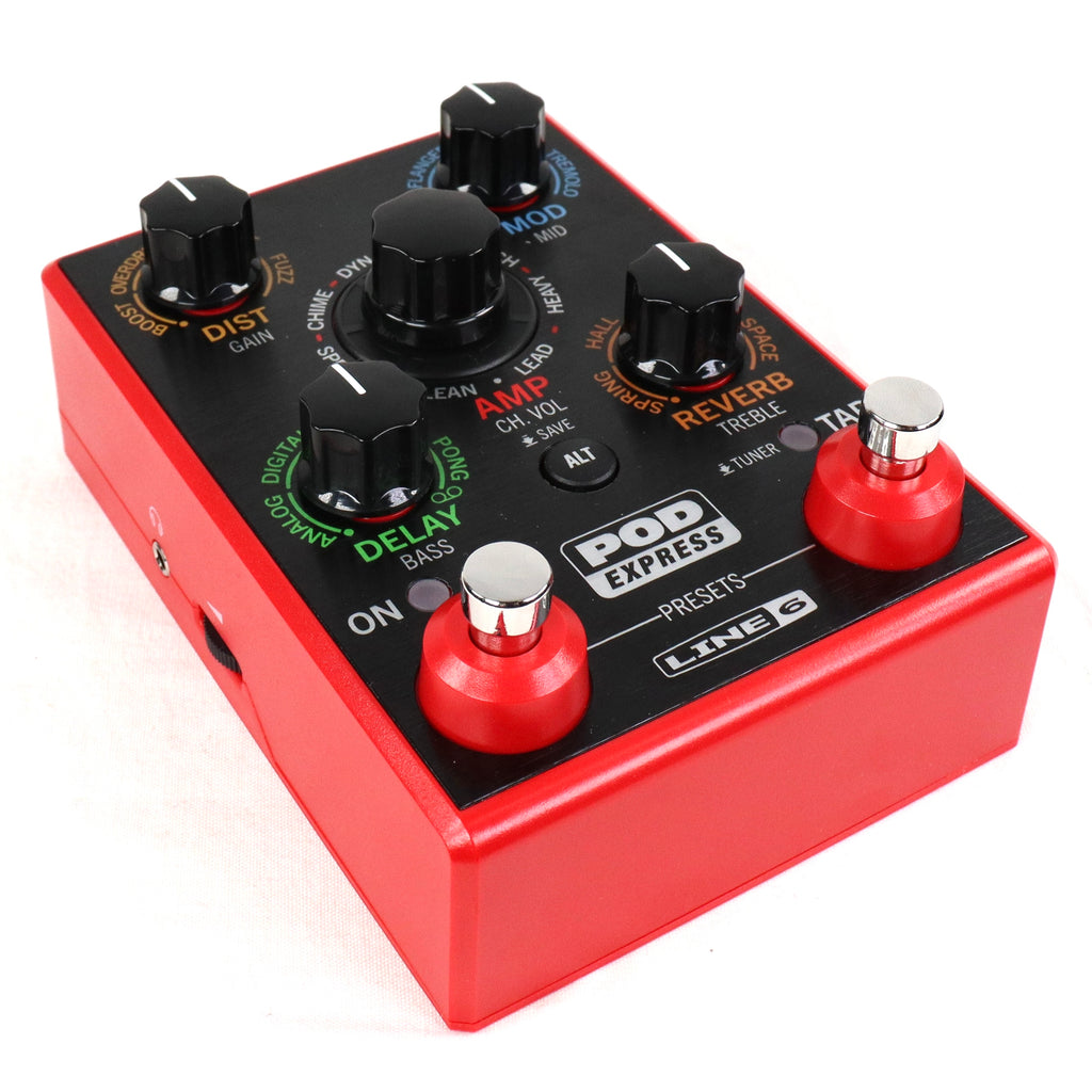 Used Line 6 POD Express Guitar Portable Amp & Effects Processor Pedal