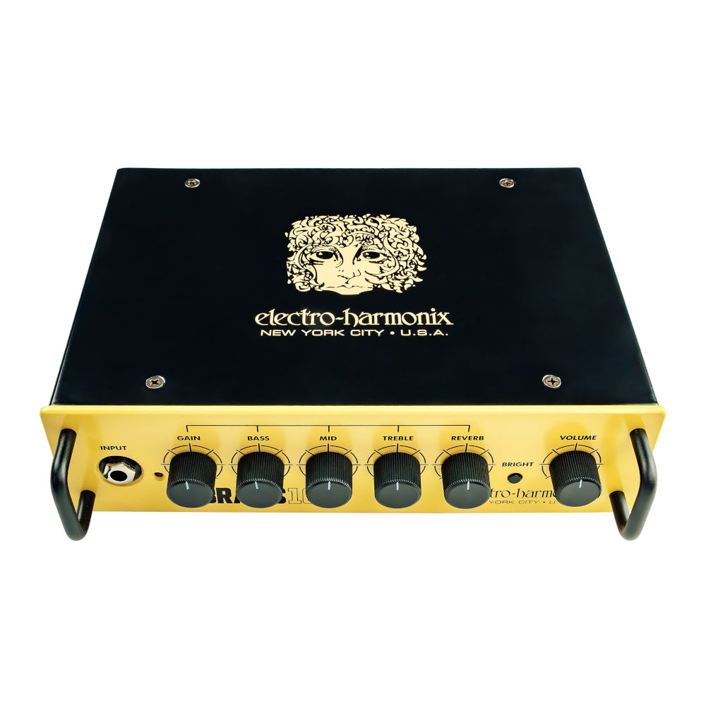 Electro-Harmonix ABRAMS100 amp head — top view
