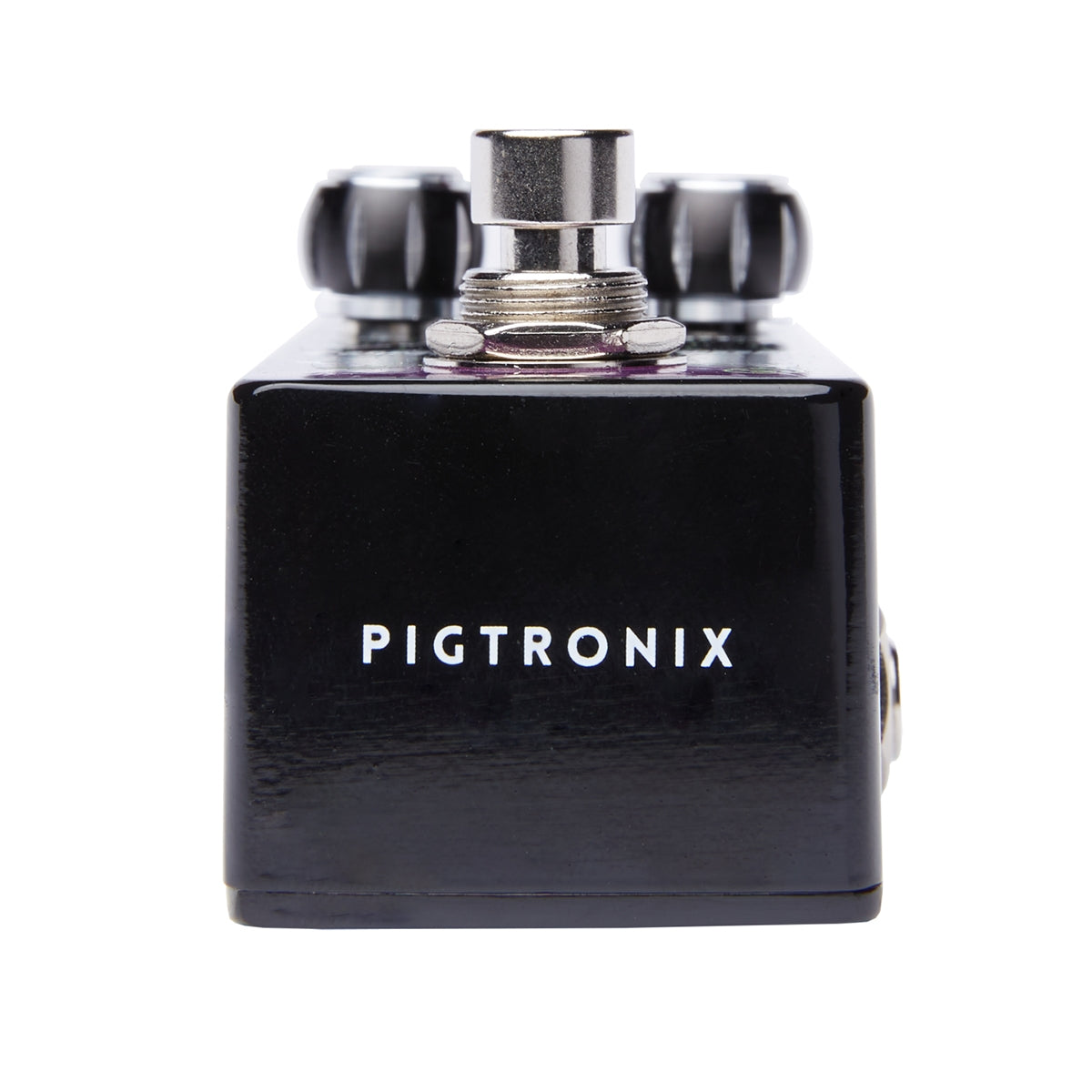 Pigtronix Constellator analog delay pedal — black finish, rear view